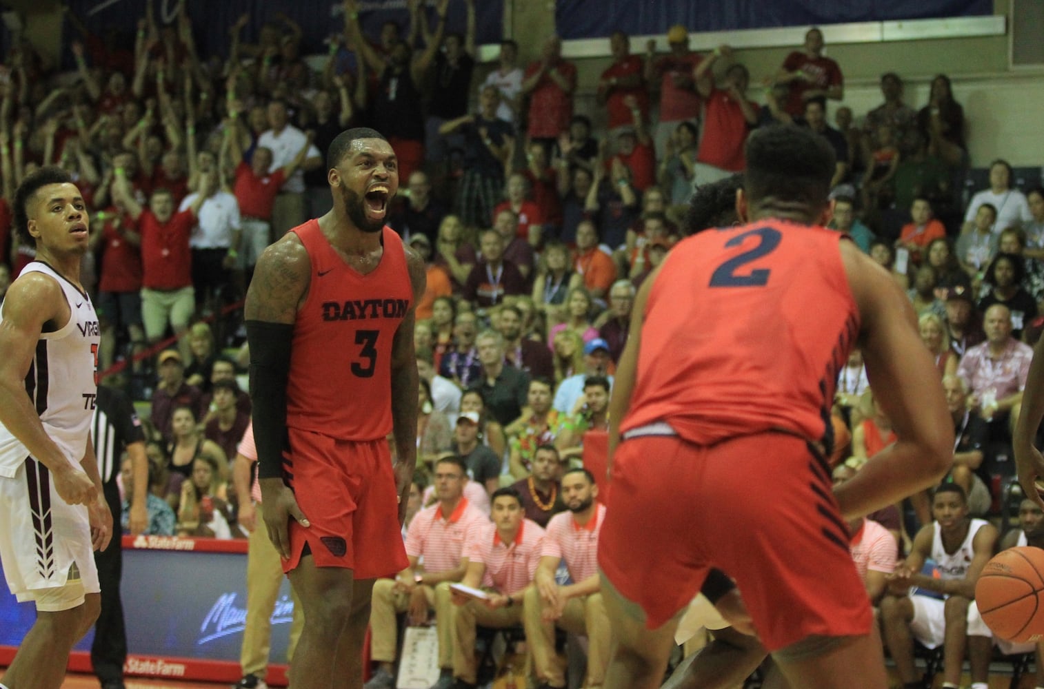 Photos: Dayton Flyers beat Virginia Tech in Maui Invitational semifinals