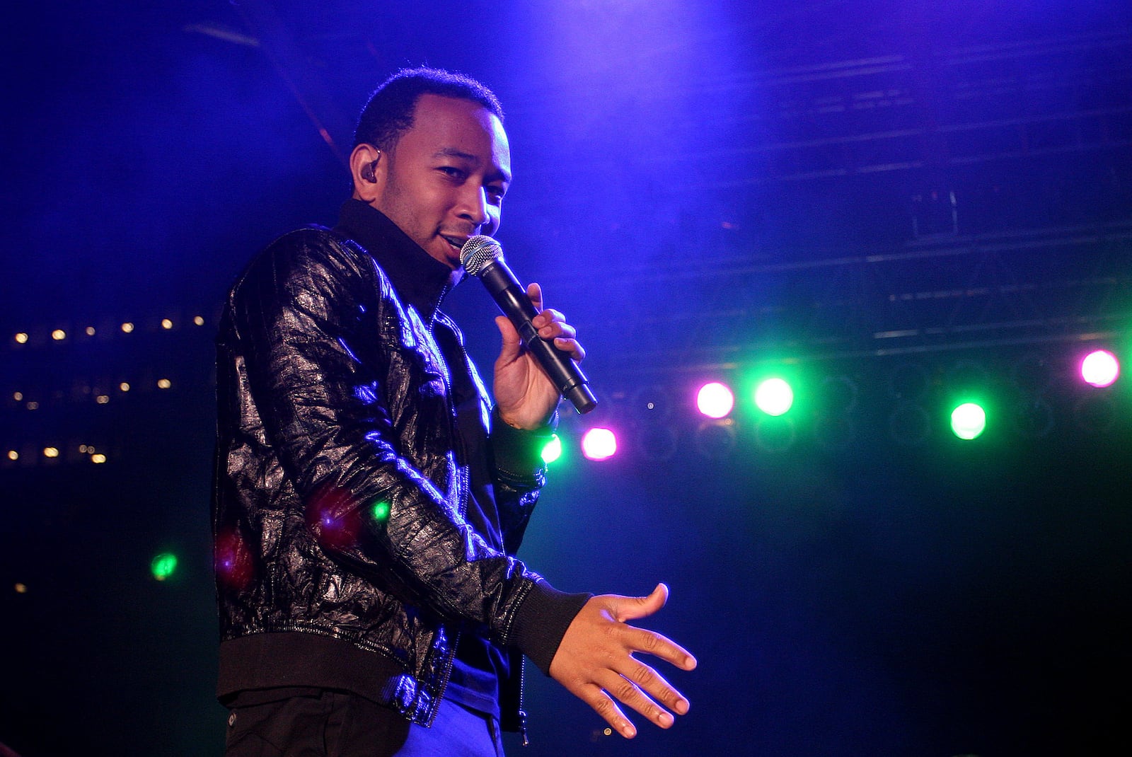 E.L. Hubbard photography John Legend performs during the Downtown Dayton Revival Saturday, Sept. 8, 2012.