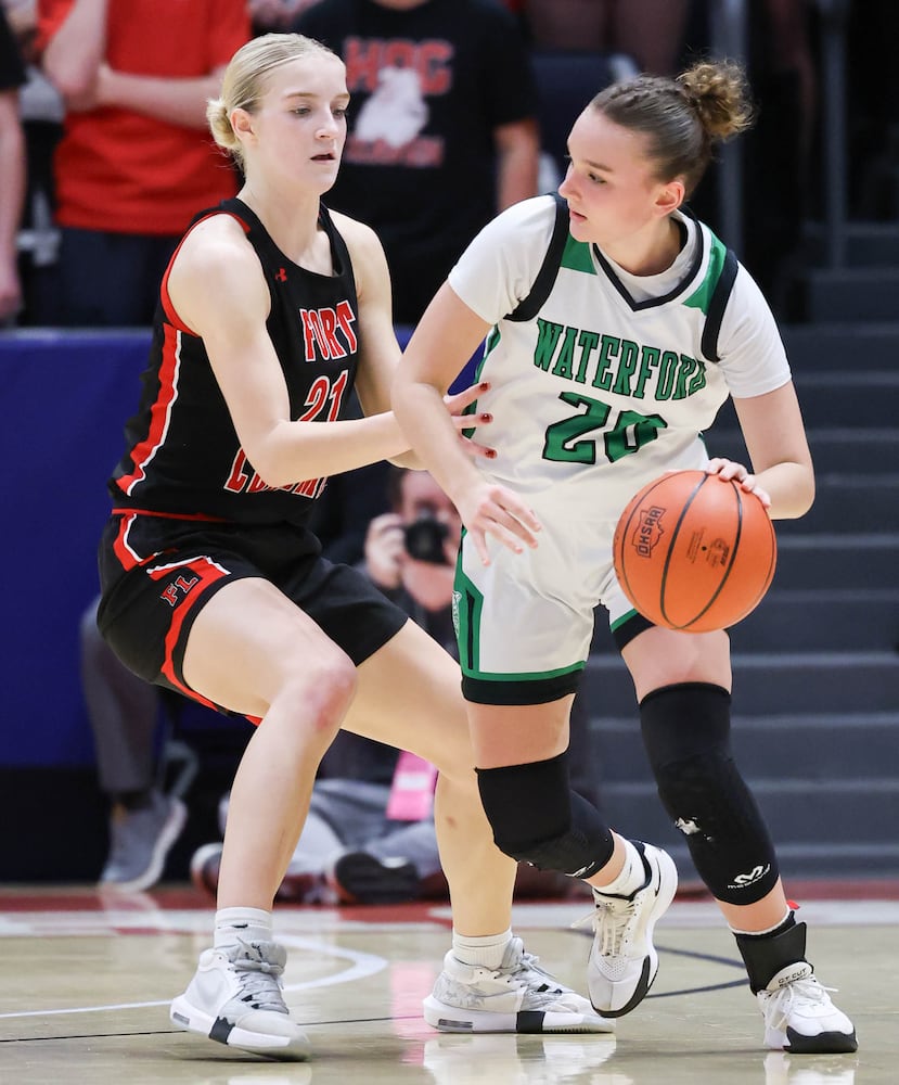 Fort Loramie vs. Waterford Division VII girls basketball state final