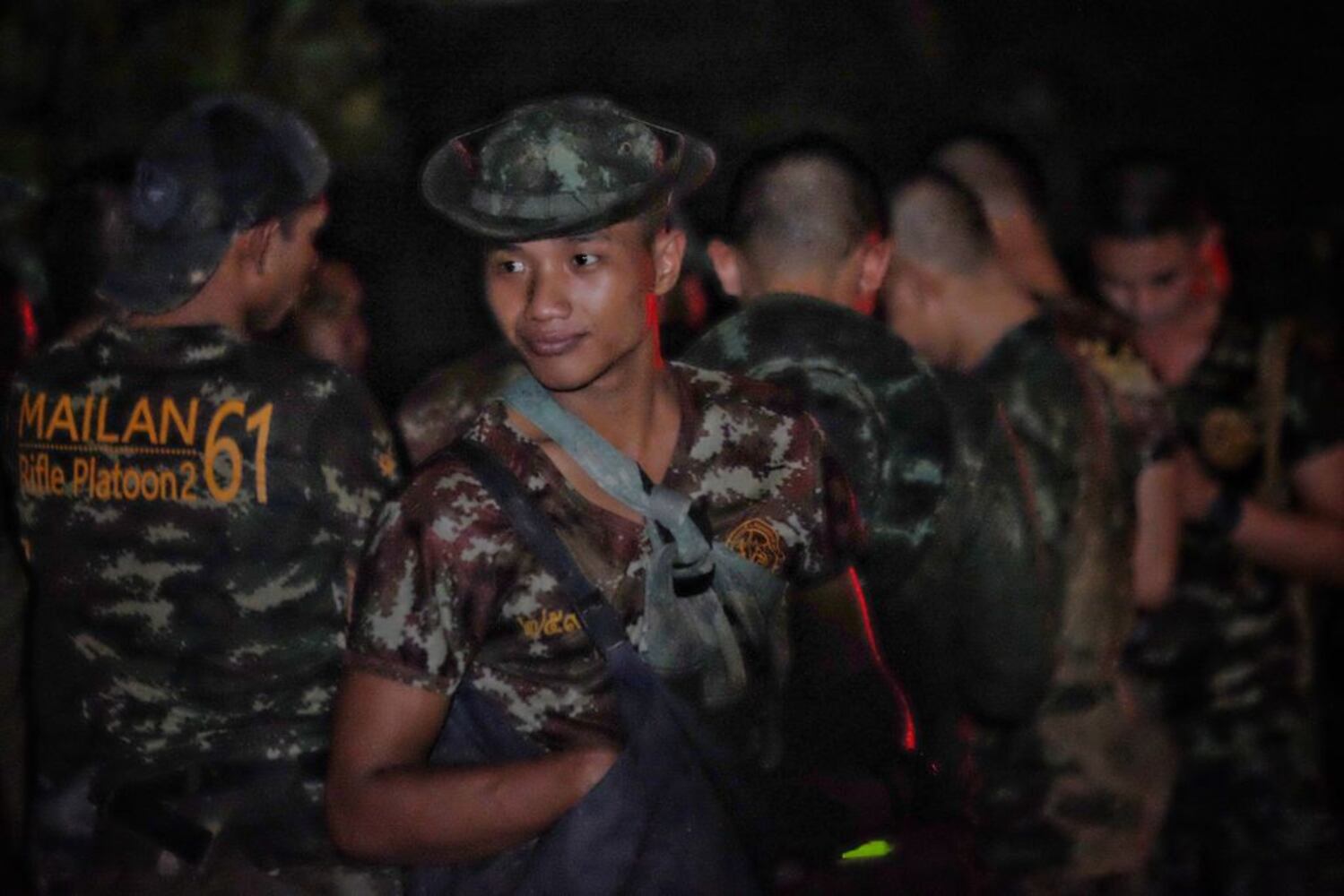 Photos: Rescuers work to free soccer team, coach trapped in Thai cave