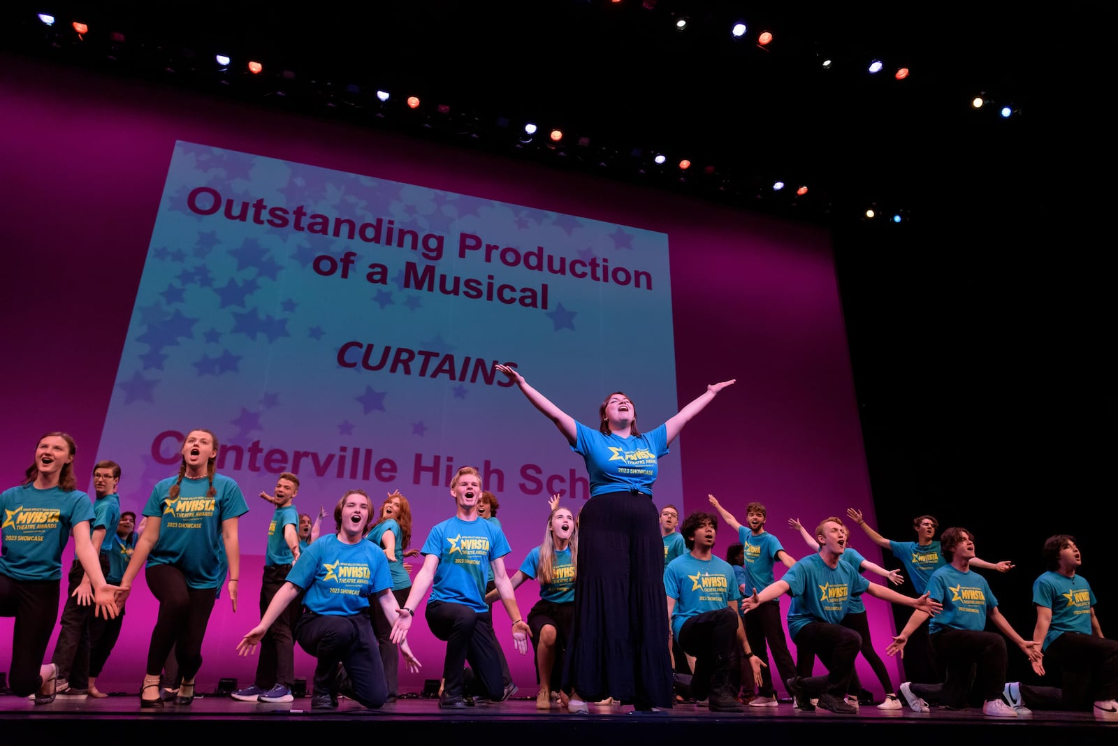 The Miami Valley High School Theatre Awards Showcase was held at the Schuster Center in downtown Dayton on Tuesday, June 6, 2023. The ceremony was a celebration of high school theatre featuring public and private schools in the Dayton area. TOM GILLIAM / CONTRIBUTING PHOTOGRAPHER