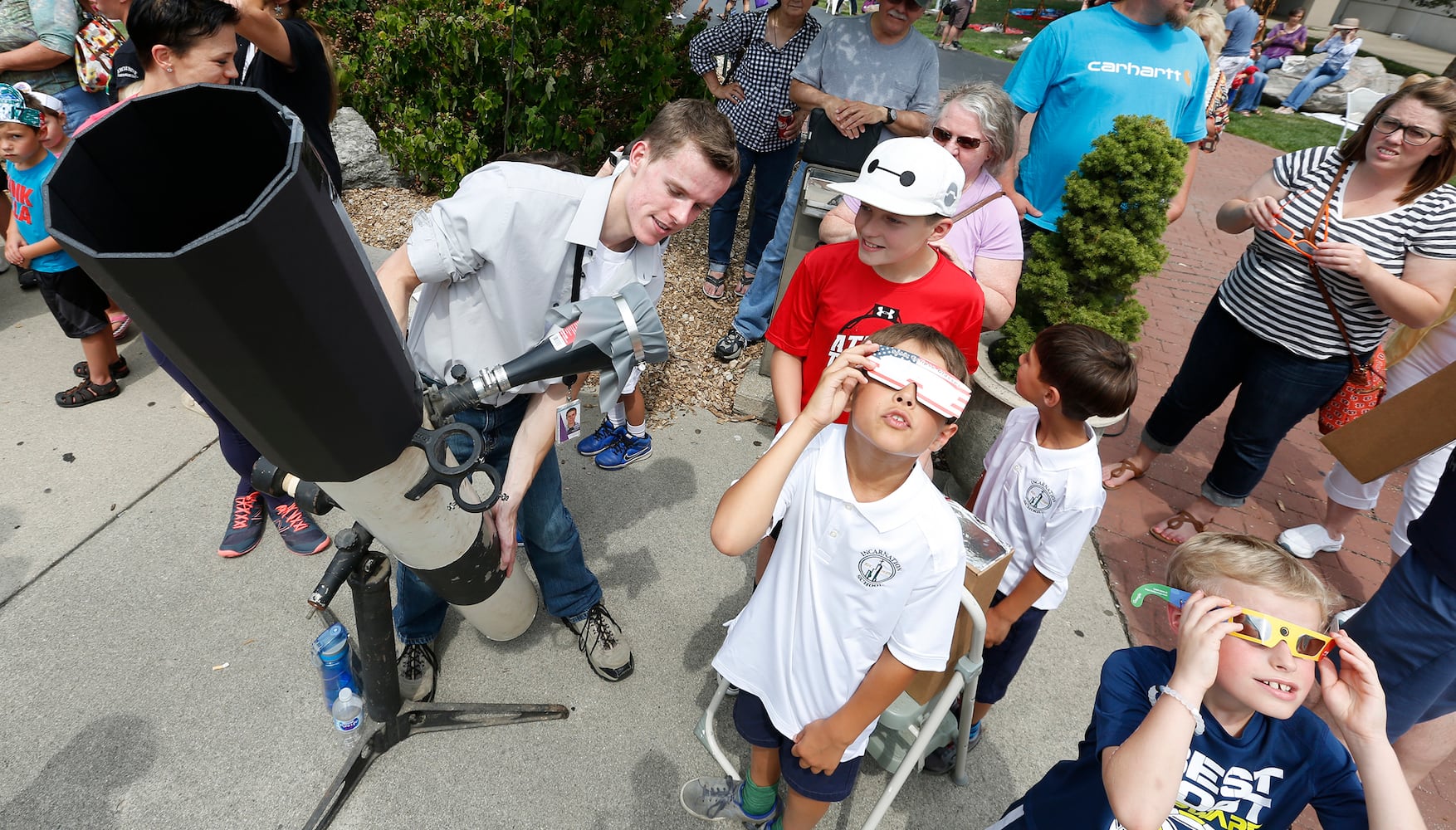 PHOTOS: The solar eclipse in the Miami Valley