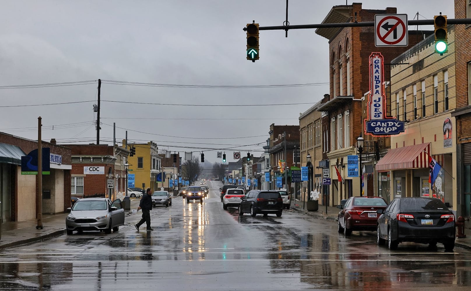 Central Ave road work