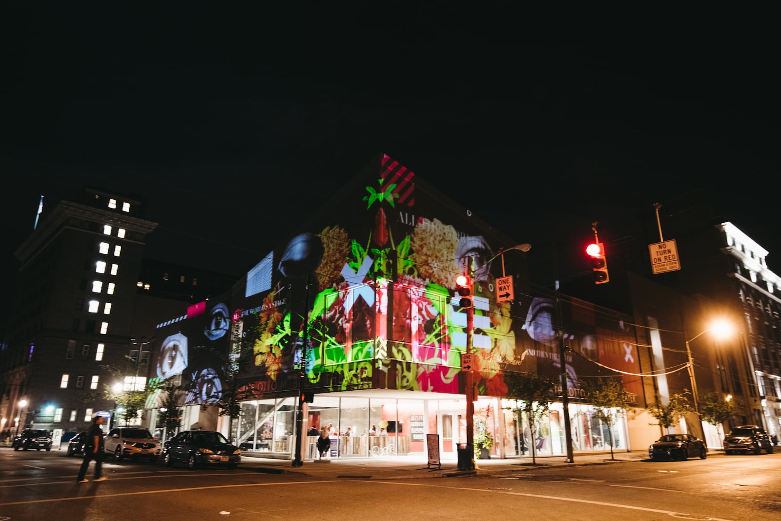 Blink, the walk-through festival of lights, art and projection-mapping displays will take over more than 30-plus city blocks throughout downtown Cincinnati and Northern Kentucky from Oct. 17-20.