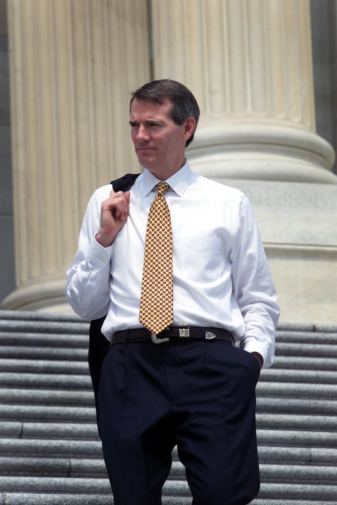 Rob Portman outside U.S. House of Representatives