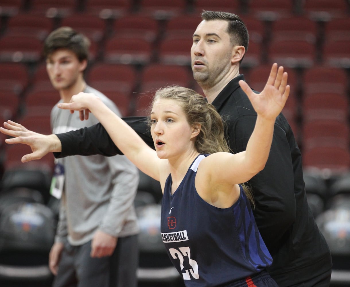 Photos: Dayton Flyers practice in Louisville