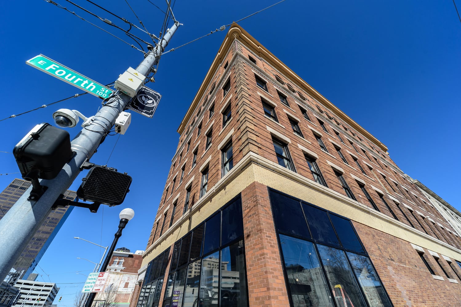 PHOTOS: Construction progress at the Home Telephone Building in downtown Dayton's Fire Blocks District