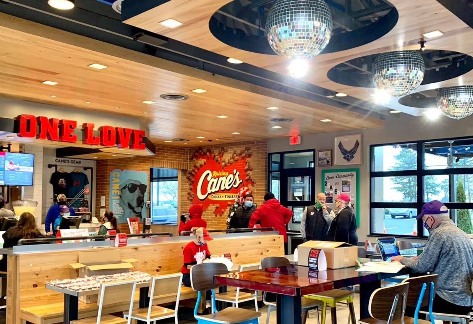 Raising Cane's Chicken Fingers has opened its fourth Dayton-area restaurant, and its second Beavercreek location, at the Mall at Fairfield Commons, but it is serving only carryout and drive-through service for now. CONTRIBUTED