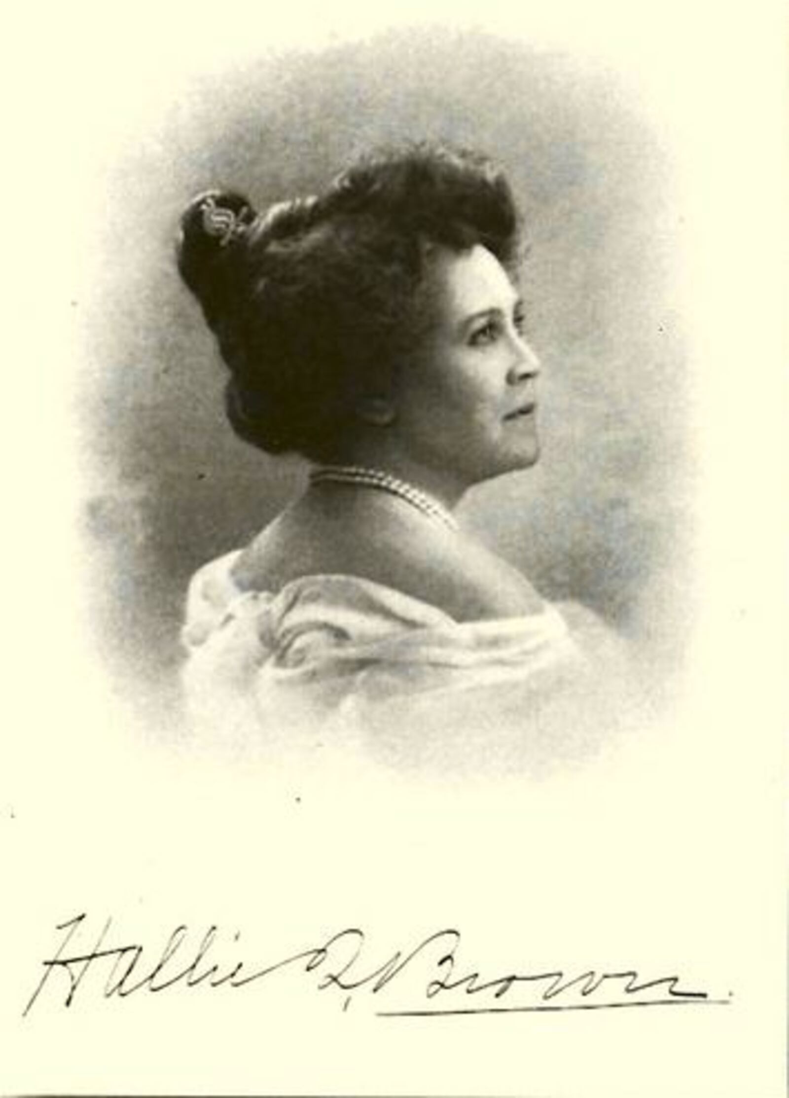 Hallie Quinn Brown graduated from Wilberforce University in 1873.