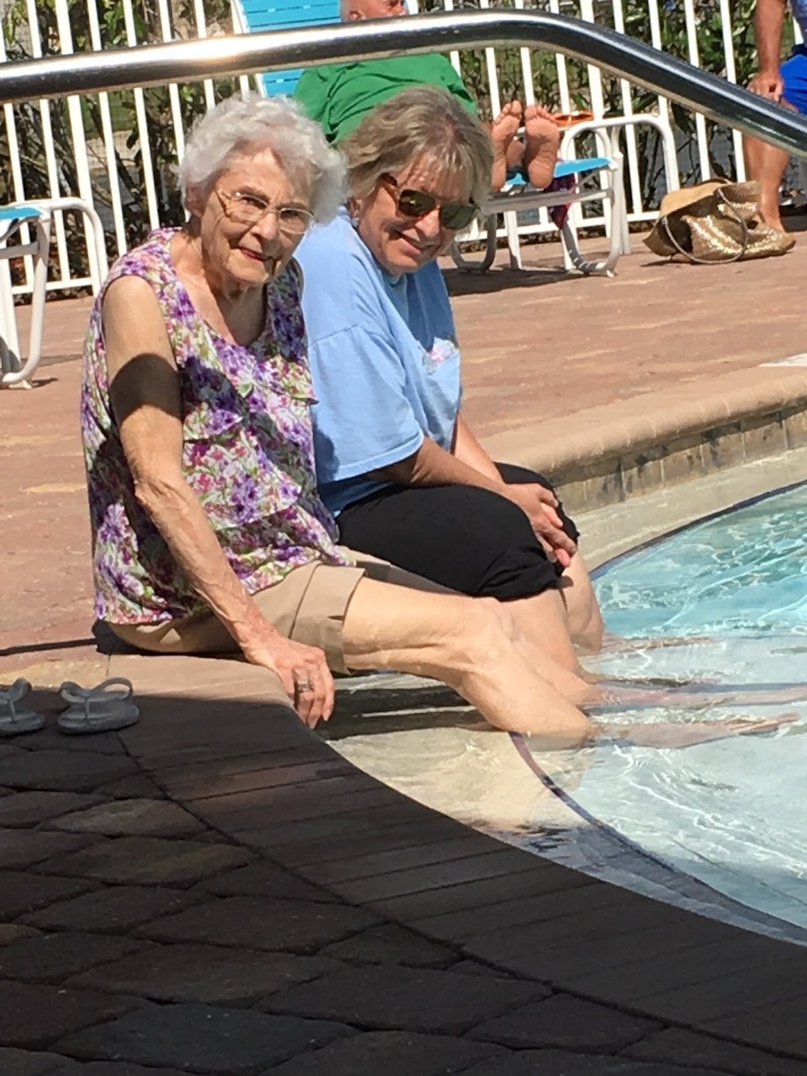 Karen Kramer, right, and her mother, Mary Lou Kramer.