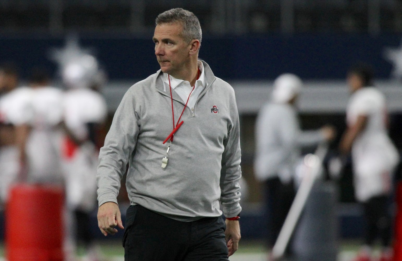 Photos: Ohio State practices at AT&T Stadium