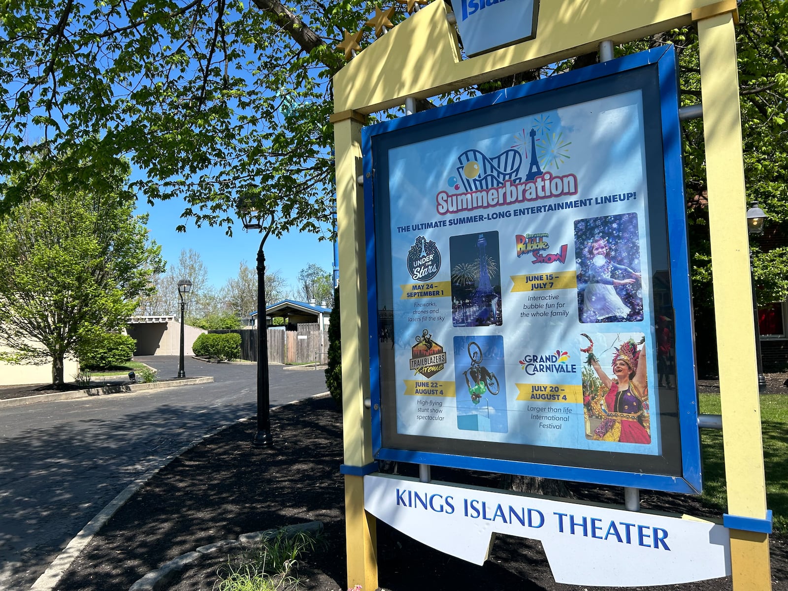 Kings Island opened for its 52nd season on Saturday, April 20, 2024. ALEX CUTLER/STAFF