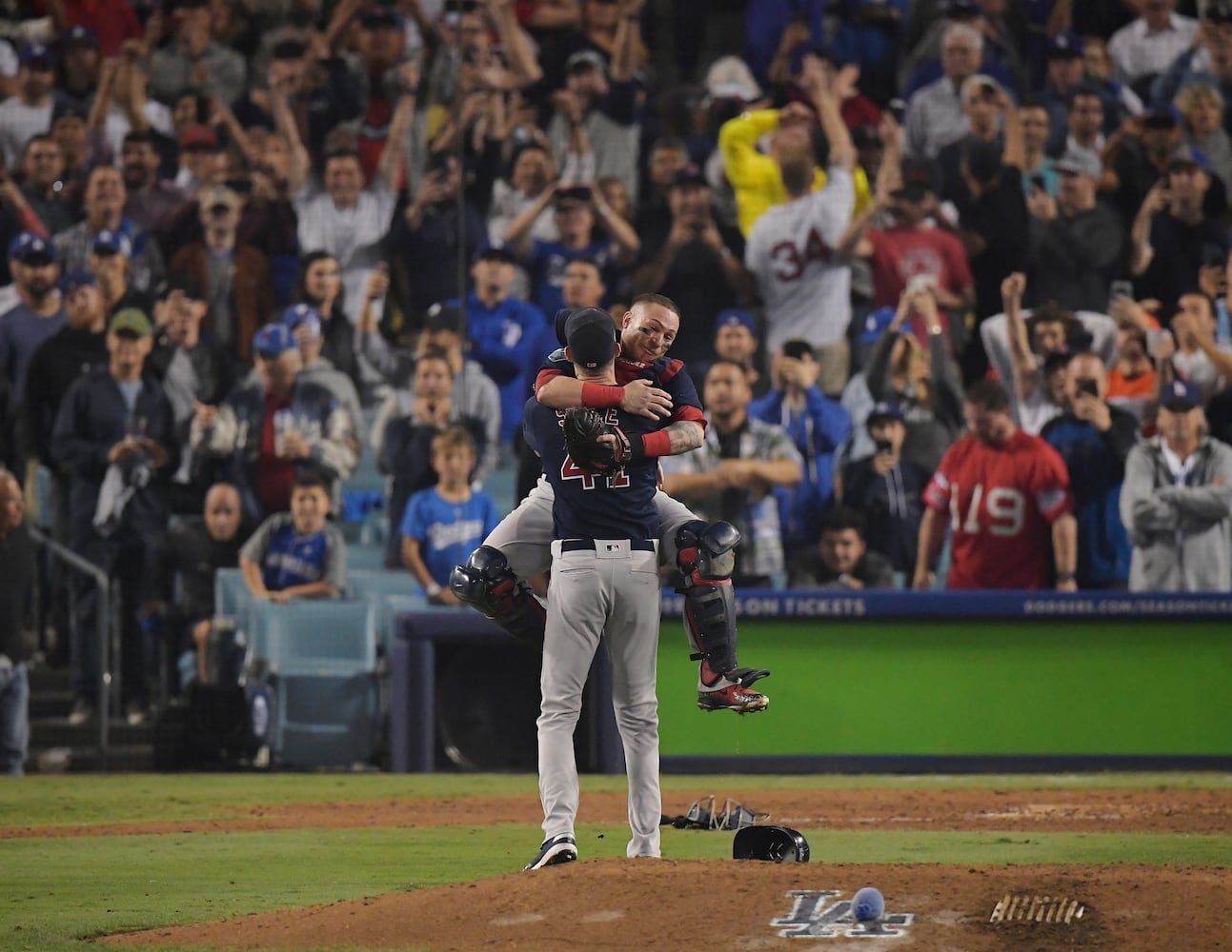 Photos: Red Sox top Dodgers in Game 5 to win 2018 World Series