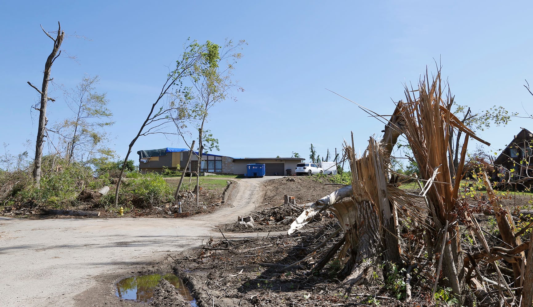 PHOTOS: Beavercreek recovery continues one month after tornadoes