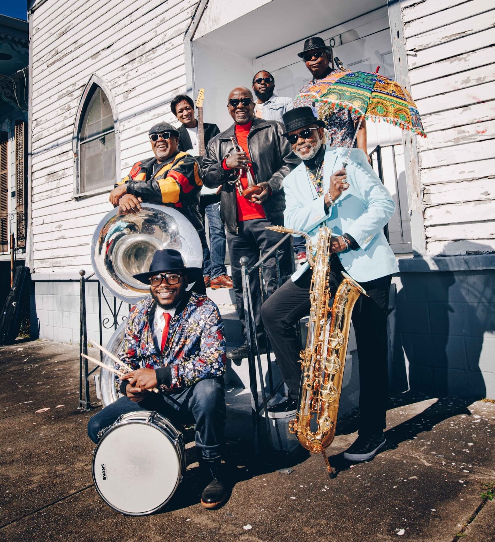 The Dirty Dozen Brass Band, 2024. CONTRIBUTED PHOTO