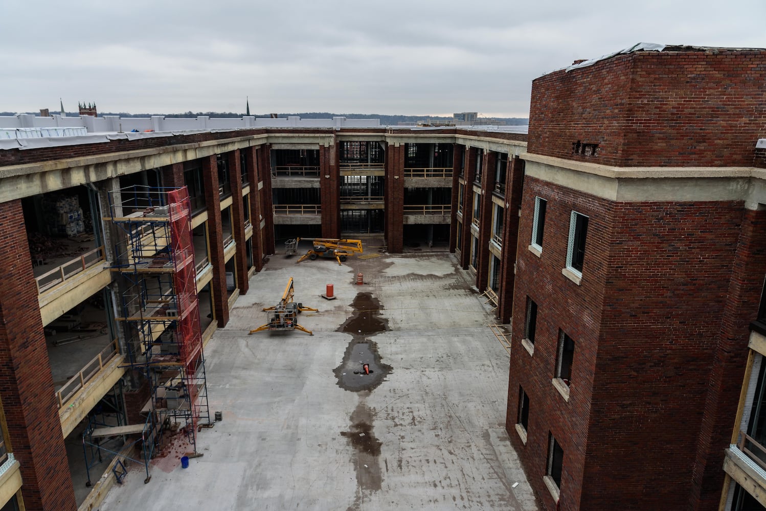 PHOTOS: Construction progress at The Delco in downtown Dayton