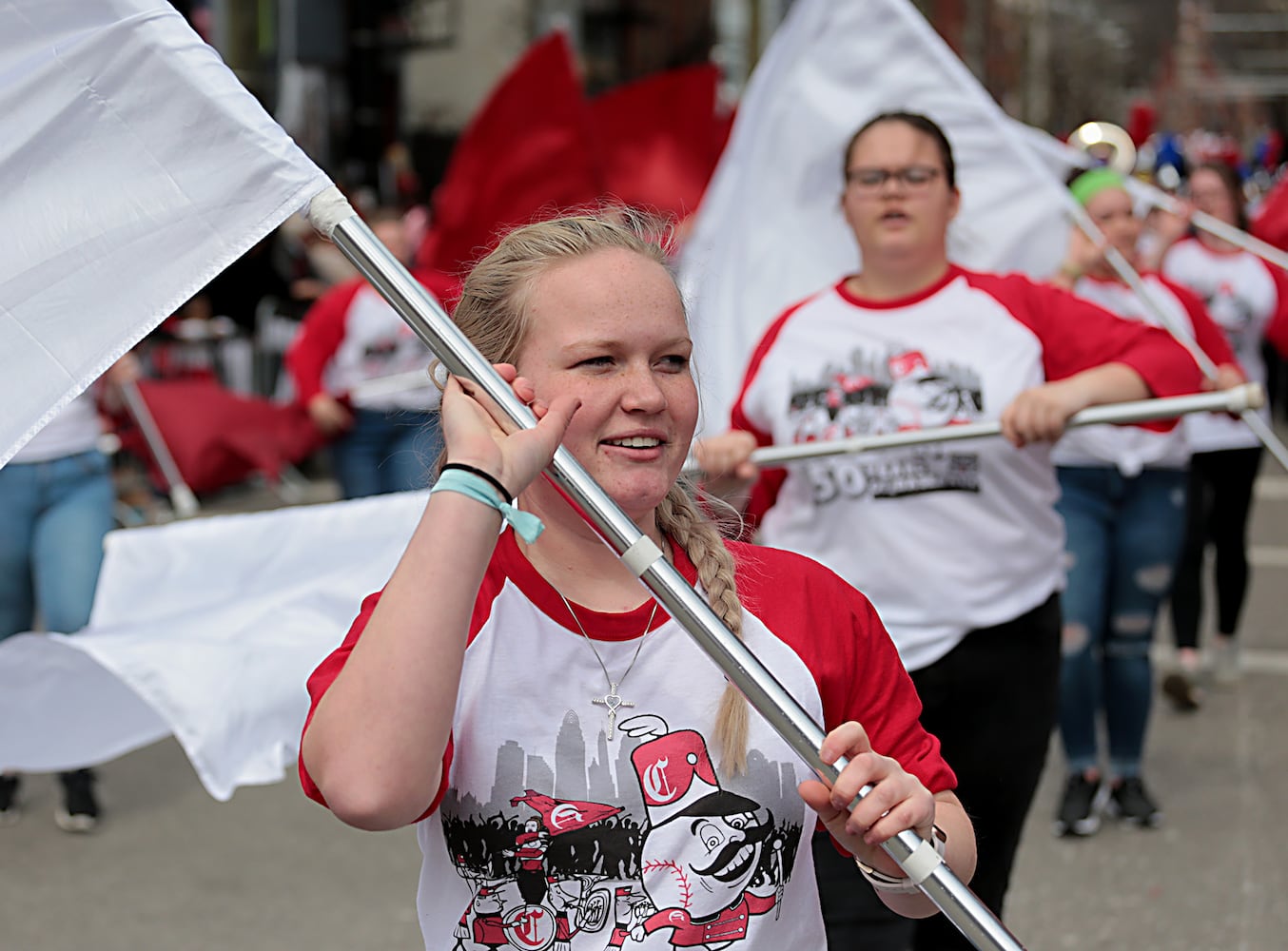 PHOTOS: Cincinnati Reds Opening Day Parade