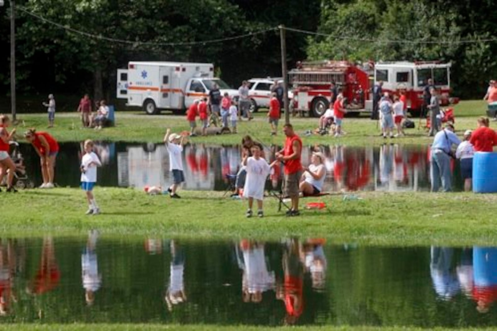 About 70 special needs kids from all over the Miami Valley and as far north as Toledo took part in the C.A.S.T. for Kids fishing event at Rainbow Lakes near Fairborn.