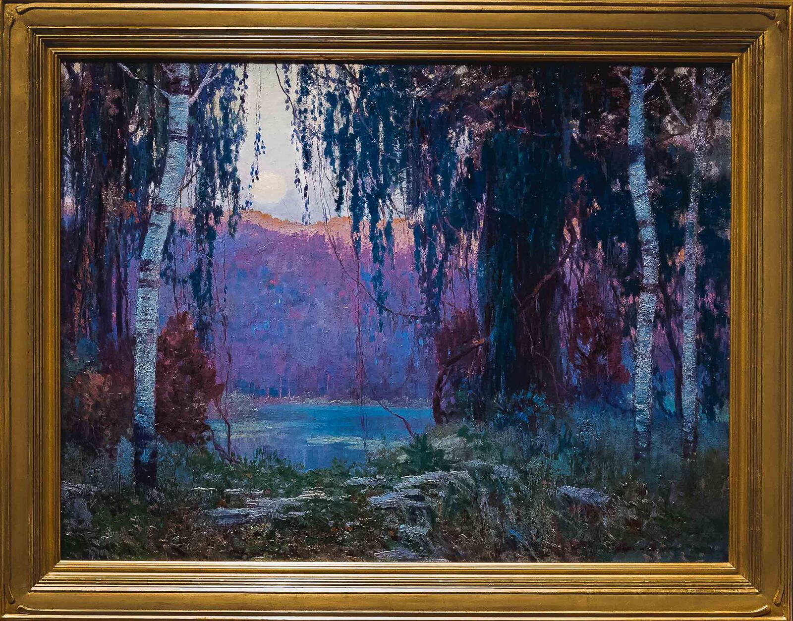 The Dayton Art Institute's 2023 Art Ball continues the long-standing tradition of being inspired by an artwork from the Dayton Art Institute collection. "Night Scene," a painting by Carl Rudolph Krafft, is the artistic feature for this year’s event. Painted circa 1920, the work is in the American Impressionism style and features a full moon rising over the Ozarks." CONTRIBUTED