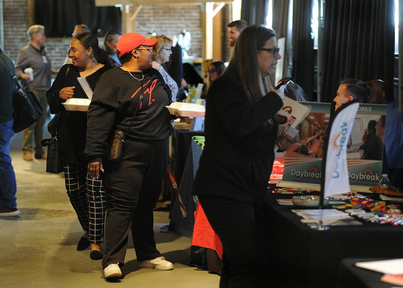 Hundreds of job seekers attended the spring job fair Tuesday, April 18, 2023 hosted by CarSource at the Top of the Market Catering and Events located at 32 Webster Street. MARSHALL GORBY\STAFF