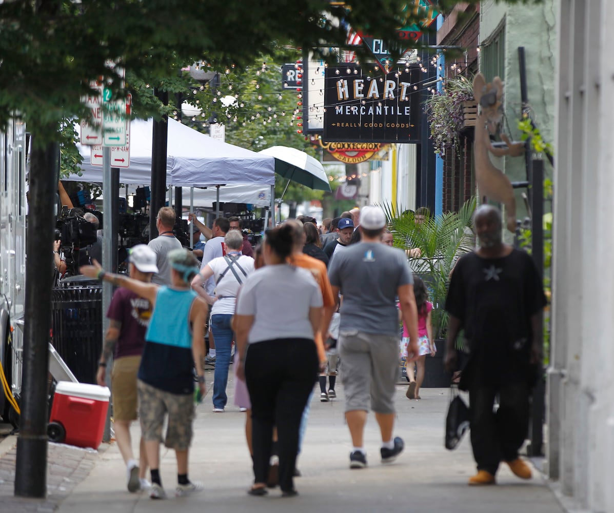 PHOTOS: What Oregon District looks like the day after mass shooting