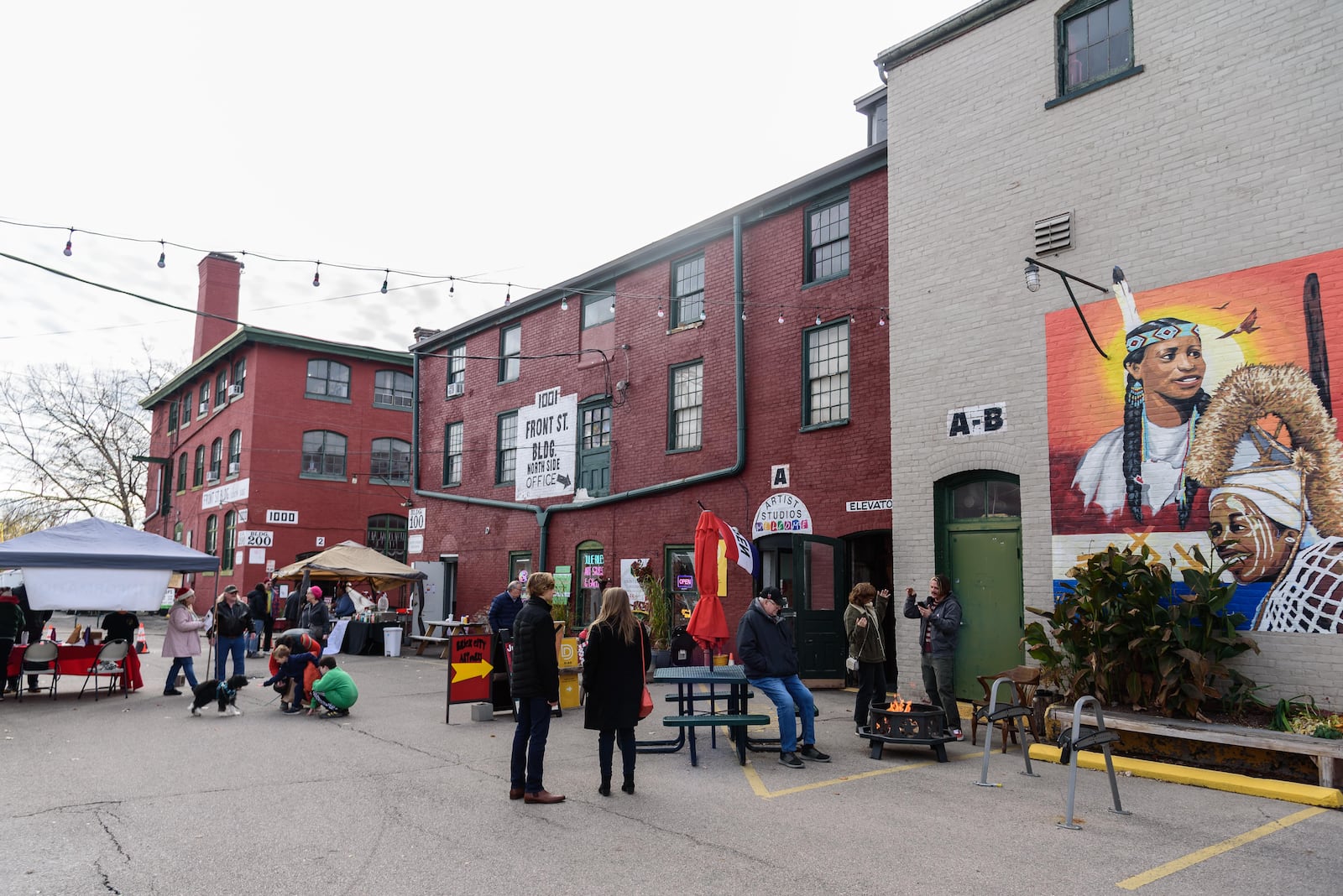 The Front Street Christkindl Market, which will take place Saturday,  Nov. 30, features resident artists and visiting artisan vendors providing unique holiday shopping options. TOM GILLIAM / CONTRIBUTING PHOTOGRAPHER