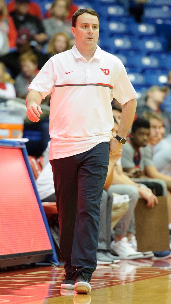 Dayton basketball teams hit the court for Red & Blue Game