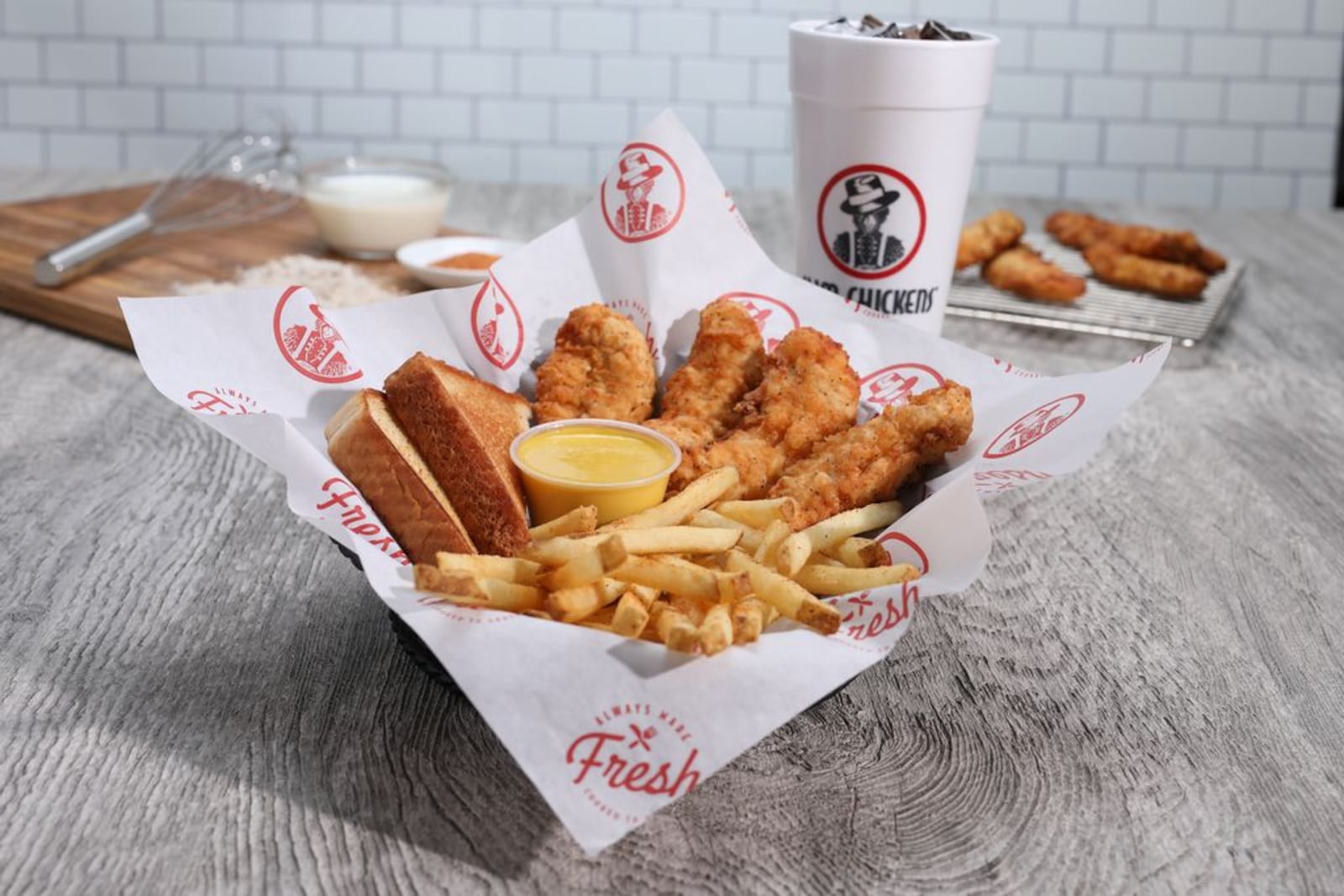 There are currently more than 135 Slim Chickens restaurants operating across the US and UK, with more than 600 locations in development.