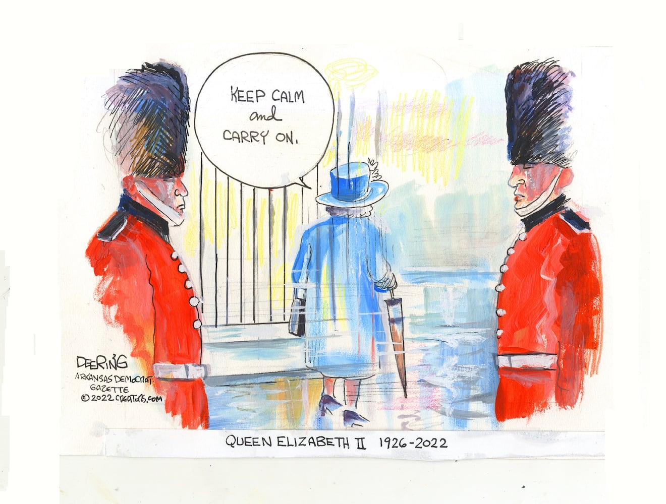 EDITORIAL CARTOONS: Remembering Queen Elizabeth II