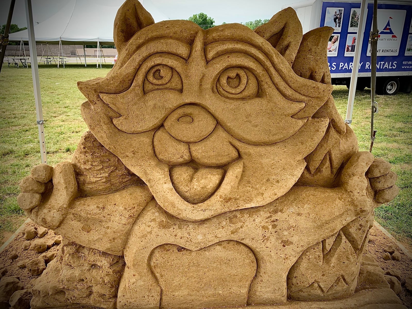 70 tons of specialize fine grain packing sand was turned into amazing artwork for the city of West Carrollton’s first annual Sandmazing event Saturday June 11, 2022. The event runs from 10:30 a.m. till 5:00p.m. All activities are free for kids and parents. MARSHALL GORBY \STAFF