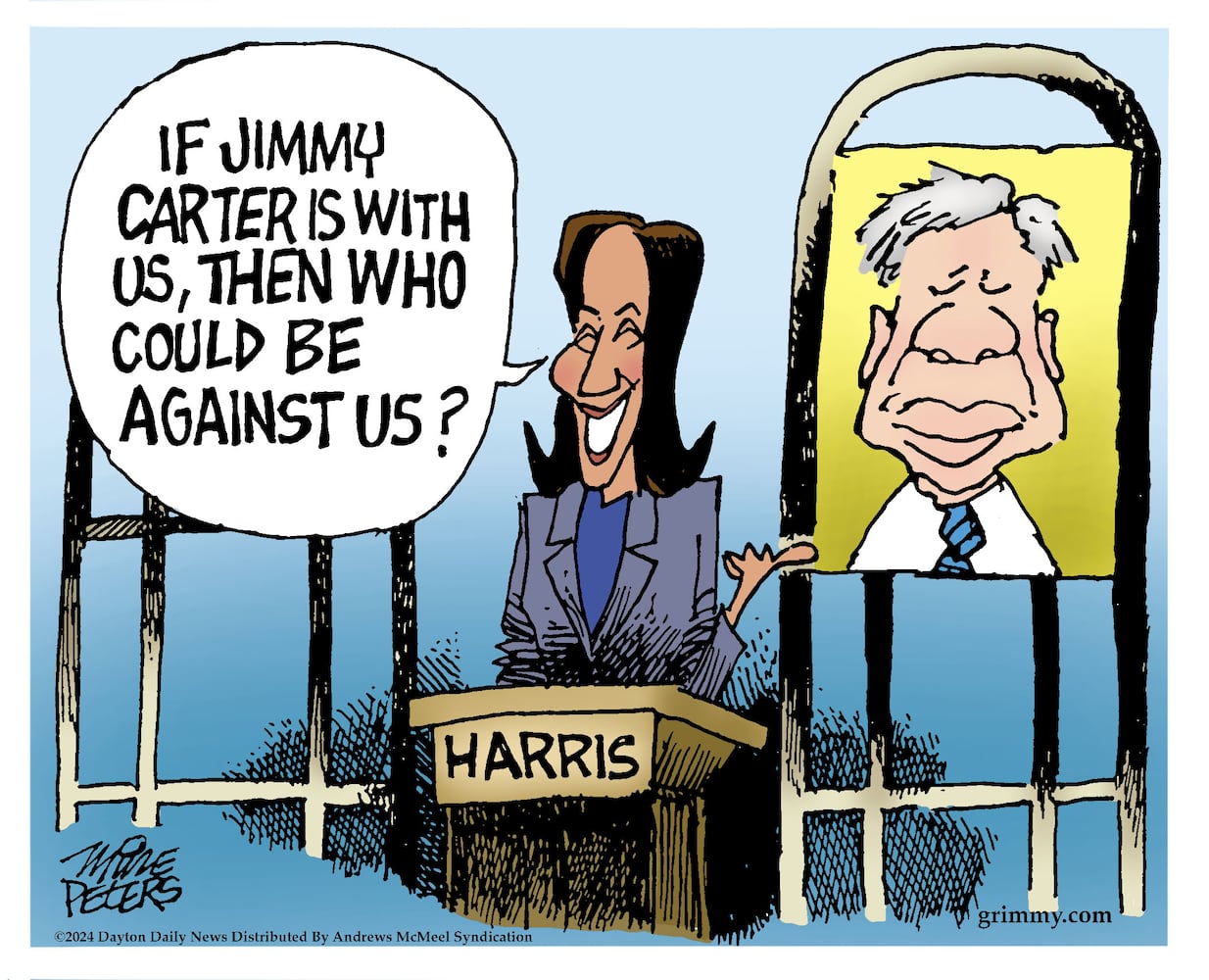 CARTOONS: Mike Peters, Oct. 24, 2024