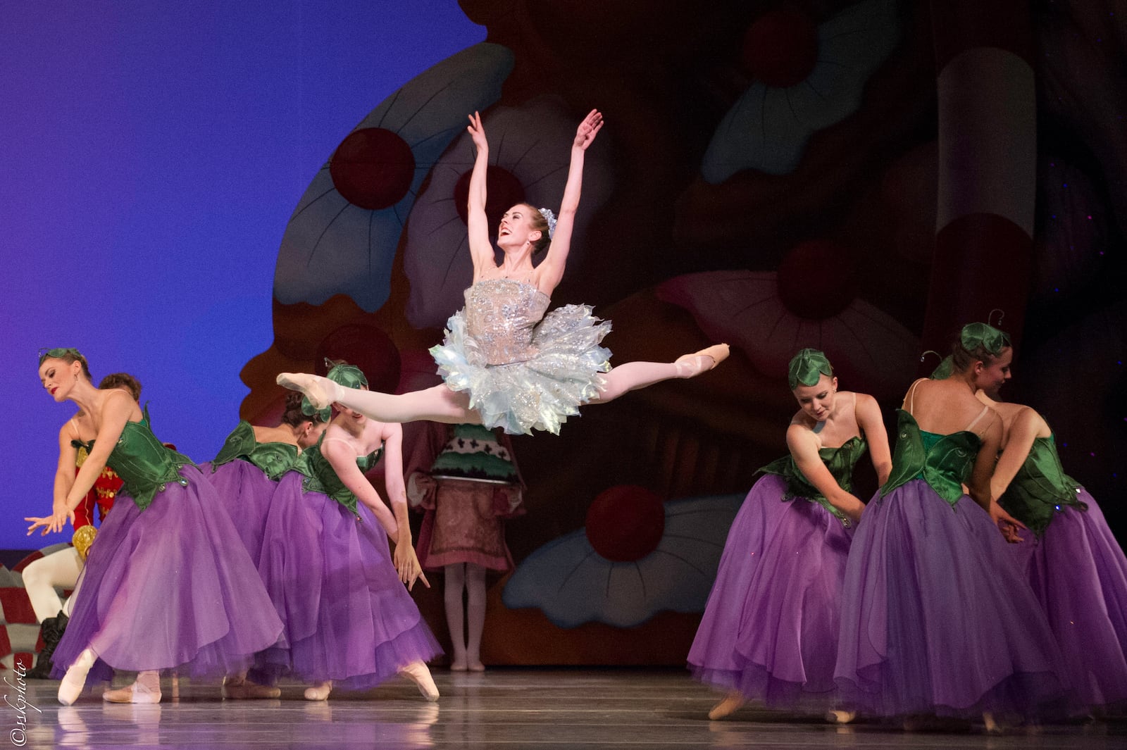 Halliet Slack portrayed Sugar Plum Fairy in the Dayton Ballet's presentations of "The Nutcracker" from 2004-2018. CONTRIBUTED