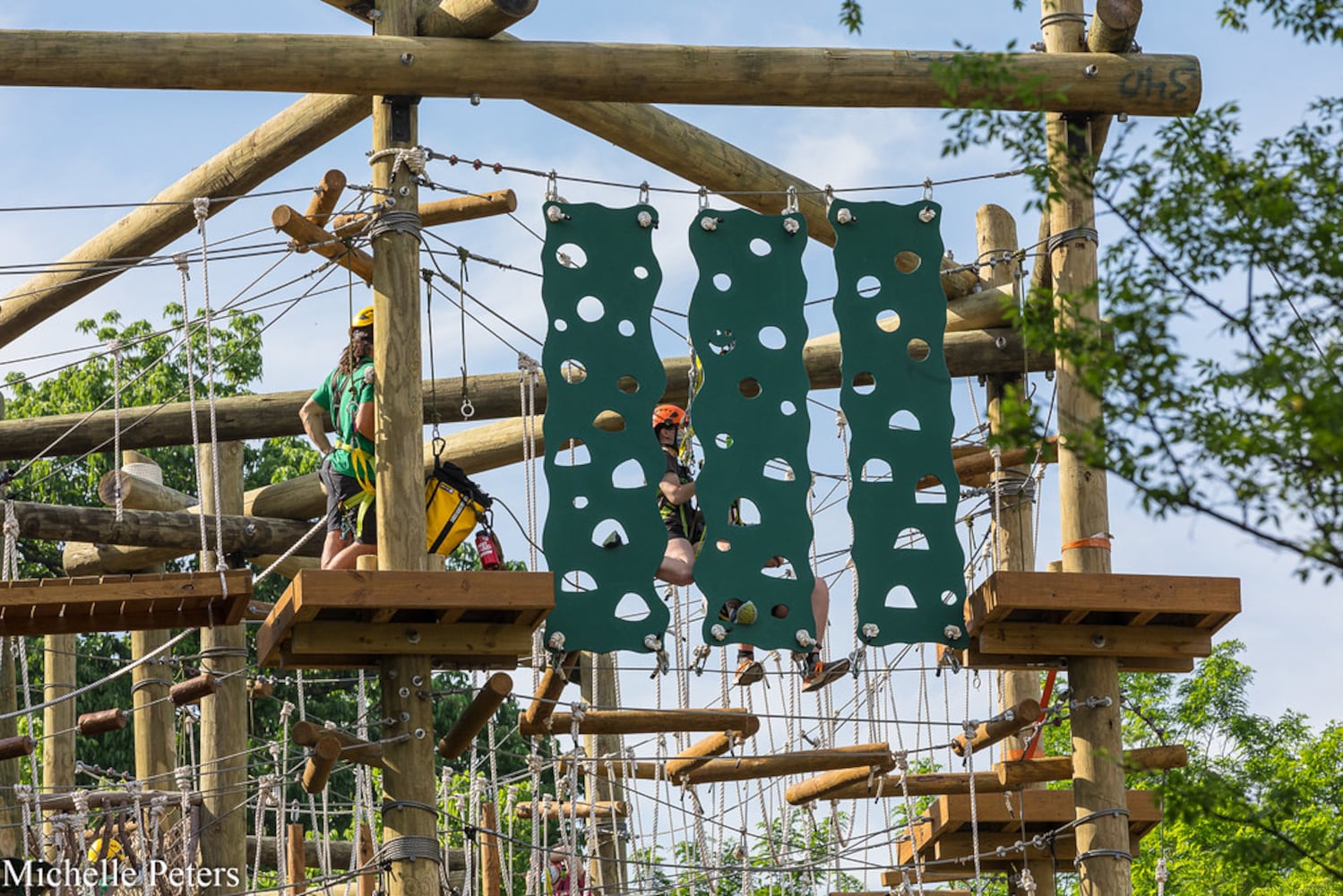 PHOTOS: Cincinnati Zoo’s new aerial adventure course will test your climbing skills