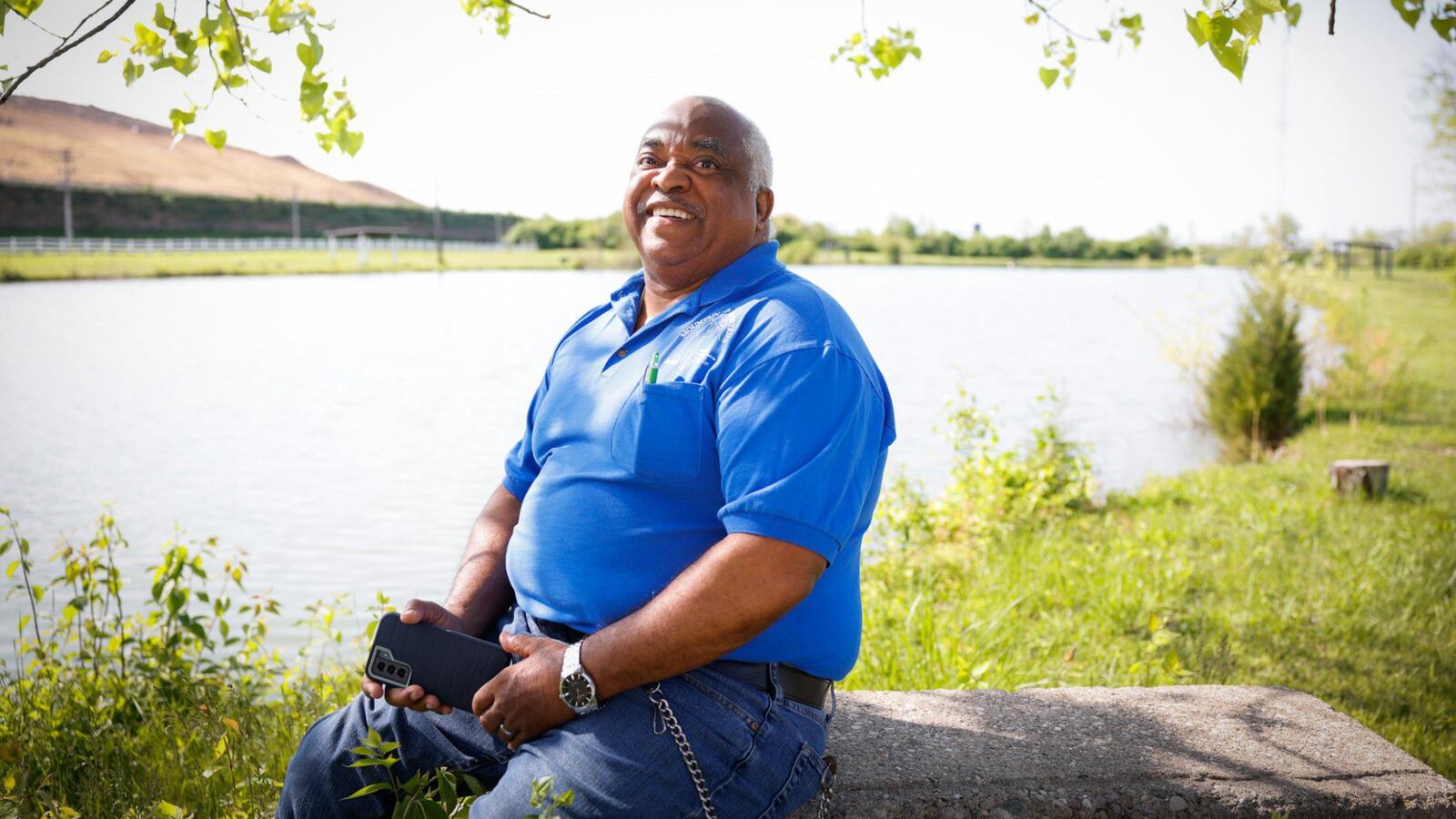 Rev. Ril Beatty founded Mountain Top Ministries, which does a lot of work with youth and maintains Gettysburg Fishing Lake. JIM NOELKER/STAFF