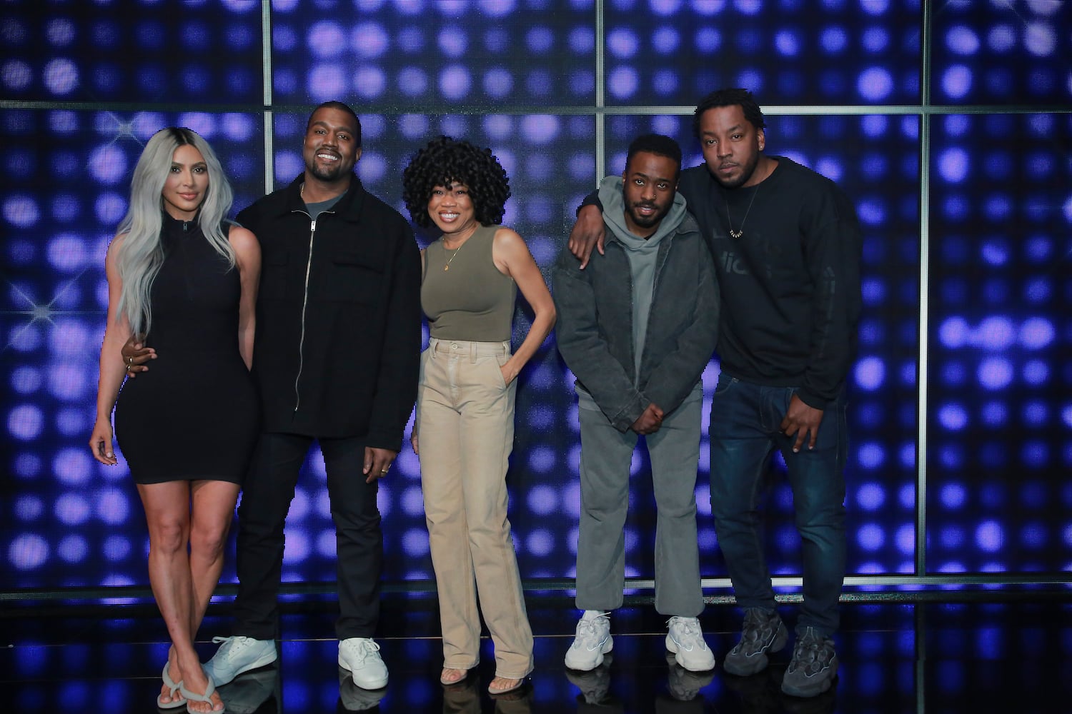 Photos: Kardashians vs. West on ABC’s ‘Celebrity Family Feud’