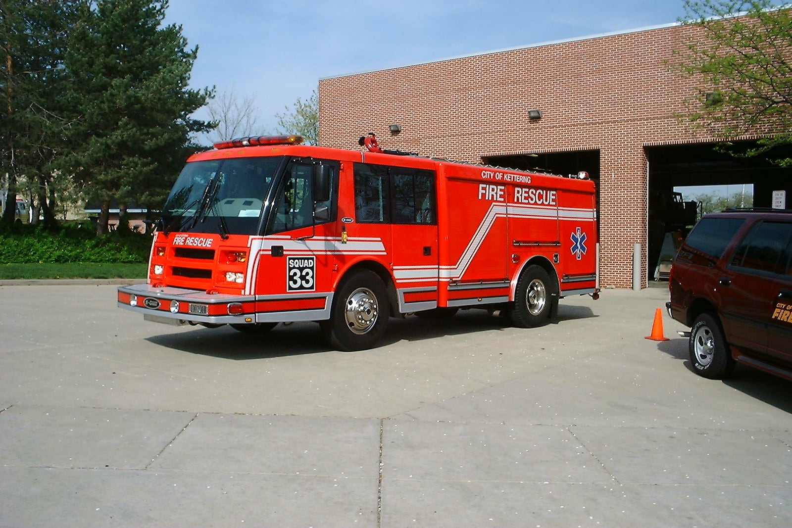 The Kettering Fire Department has seen more than a few new styles of fire engines. CONTRIBUTED