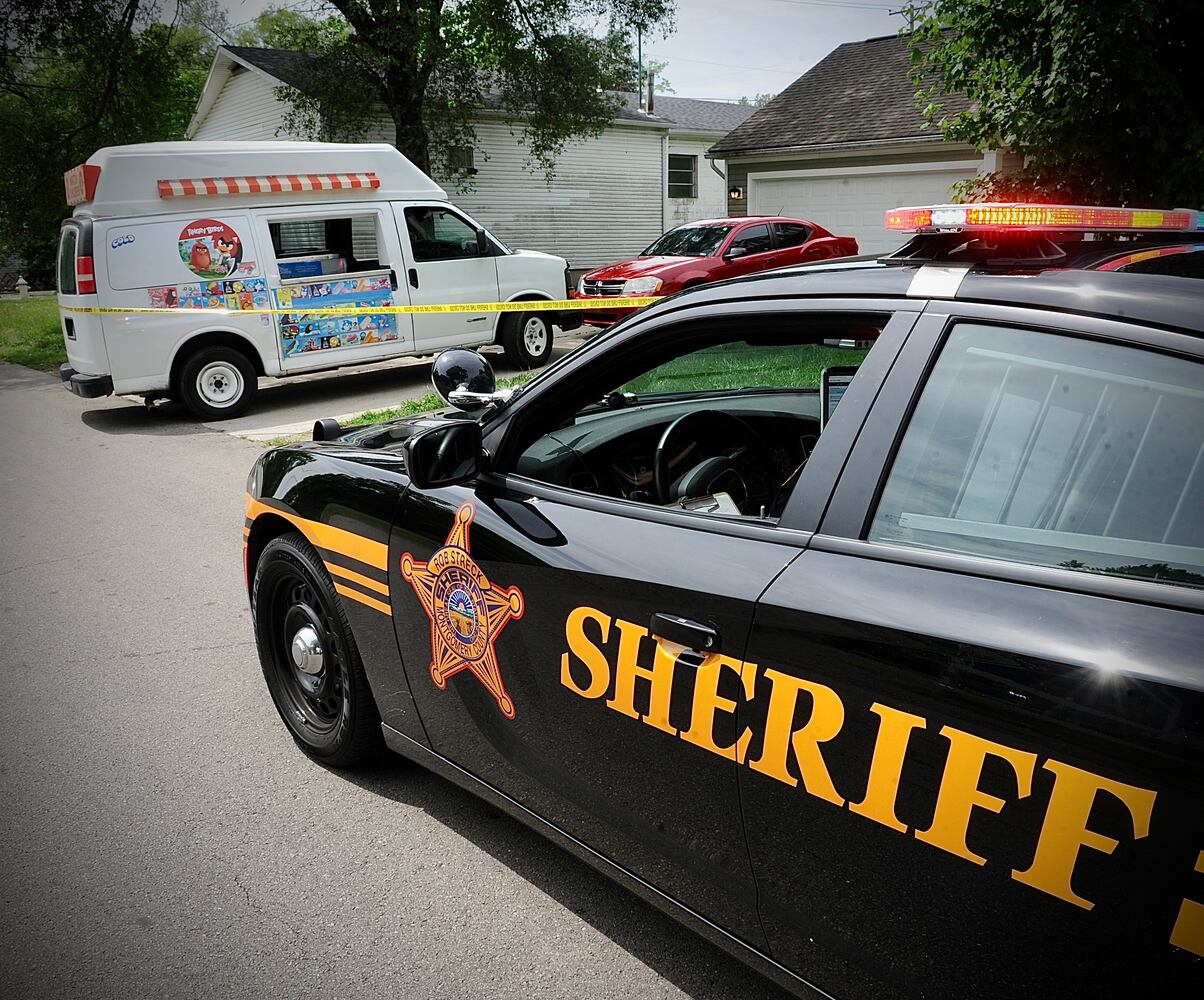 Man shot while driving ice cream truck in Dayton Thursday, July 7, 2022. MARSHALL GORBY \STAFF