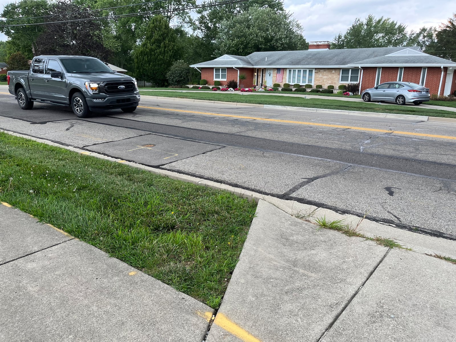 The resurfacing of Centerville Station Road between Clyo Road and Braewood Trail was approved by Centerville City Council Monday, Aug. 14, 2023. The nearly three-quarter-mile project will launch sometime in the next year, depending on weather conditions. JEREMY KELLEY/STAFF