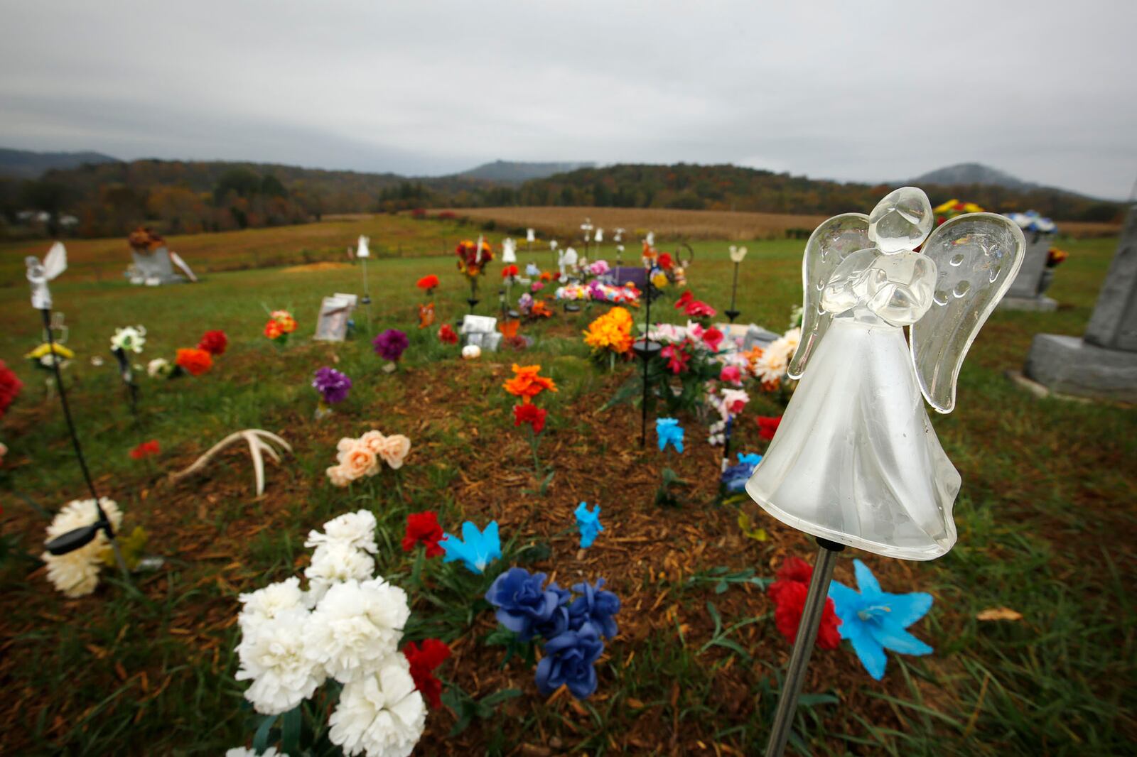 Gravesite of six of eight Rhoden Family members killed in rural Pike County The three locations where the murders took place remain uninhabited six months after the execution style killings on April 22, 2016. Investigators have released scant information and no clear motive has been revealed. TY GREENLEES / STAFF