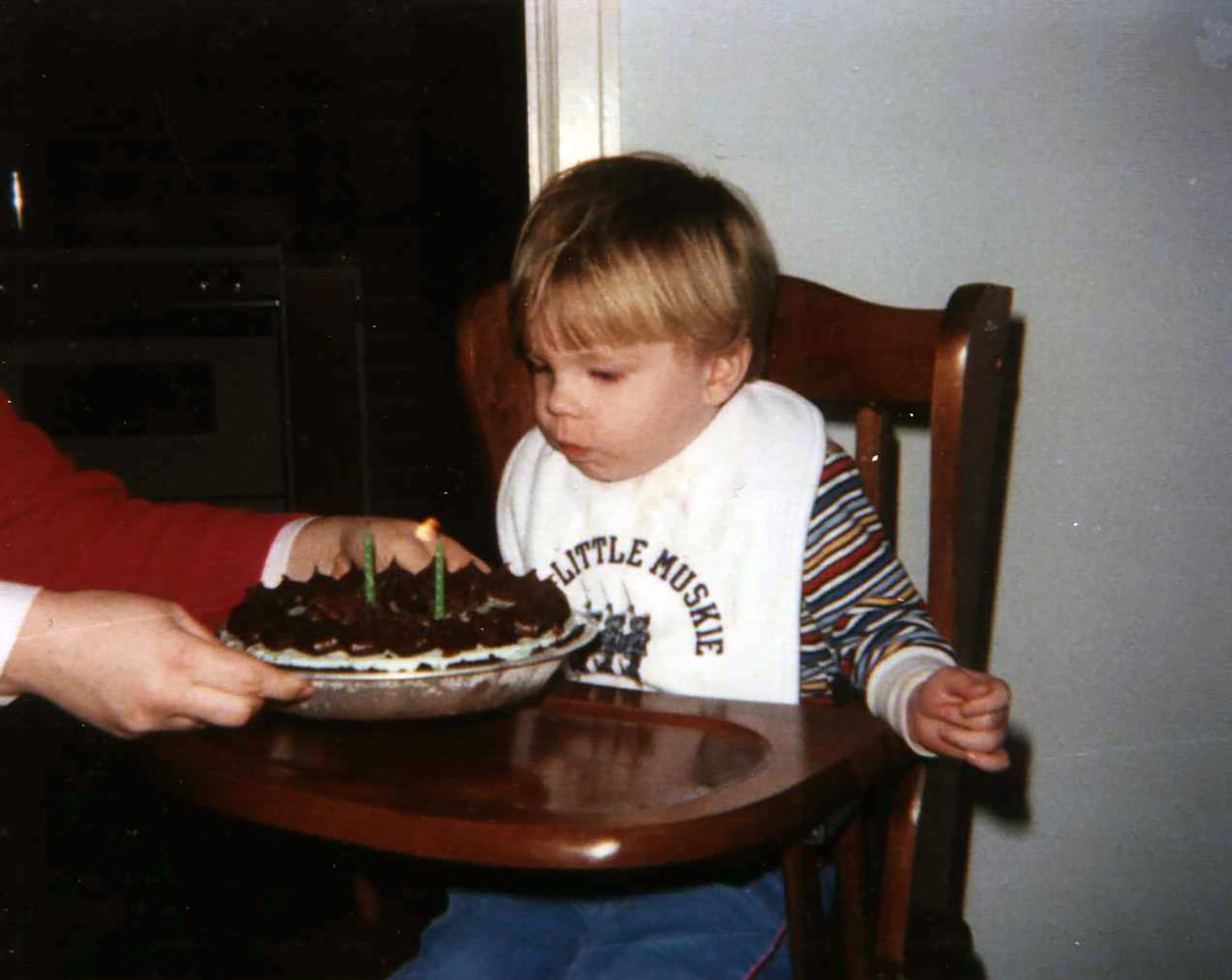 Matthew Rizer in February of 1986 in his second birthday. He was diagnosed at this age with epilepsy, which was causing frequent seizures.