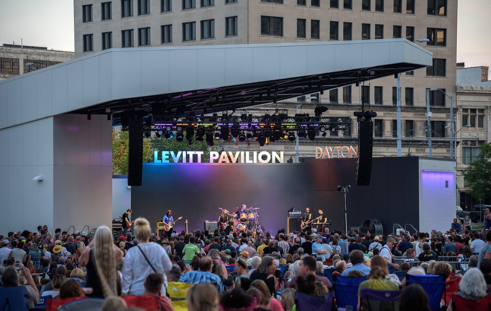 The Breeders, the Dayton band that earned fame in the 1990s, played a free concert in their hometown at the Levitt Pavilion Dayton on Sept. 20 as part of the 2019 Eichelberger Concert Season. TOM GILLIAM/CONTRIBUTED/FILE