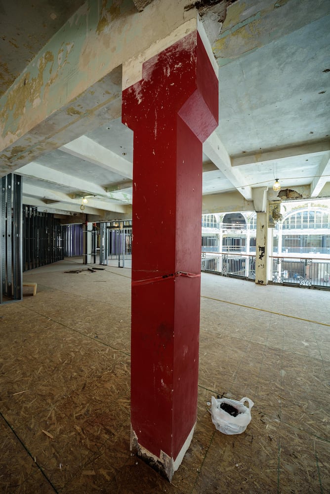 PHOTOS: Peek inside the Dayton Arcade under construction