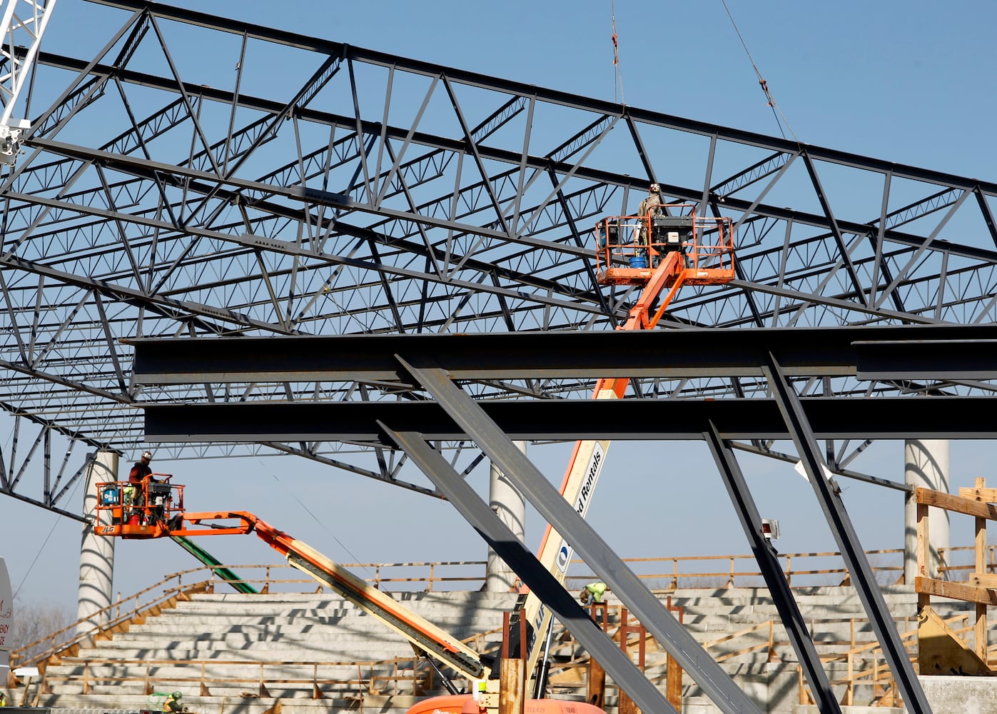 Huber Heights Music Center Construction