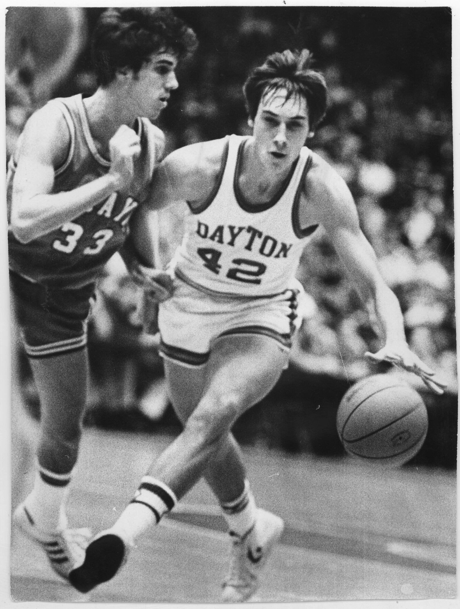 Jim Paxson, Jr. UD basketball 11/29/78