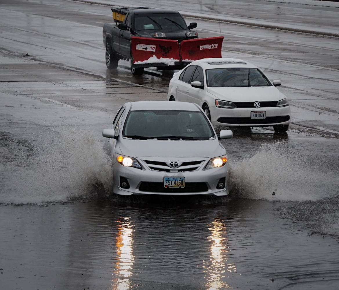 PHOTOS: First heavy snowfall of the season hits the Miami Valley