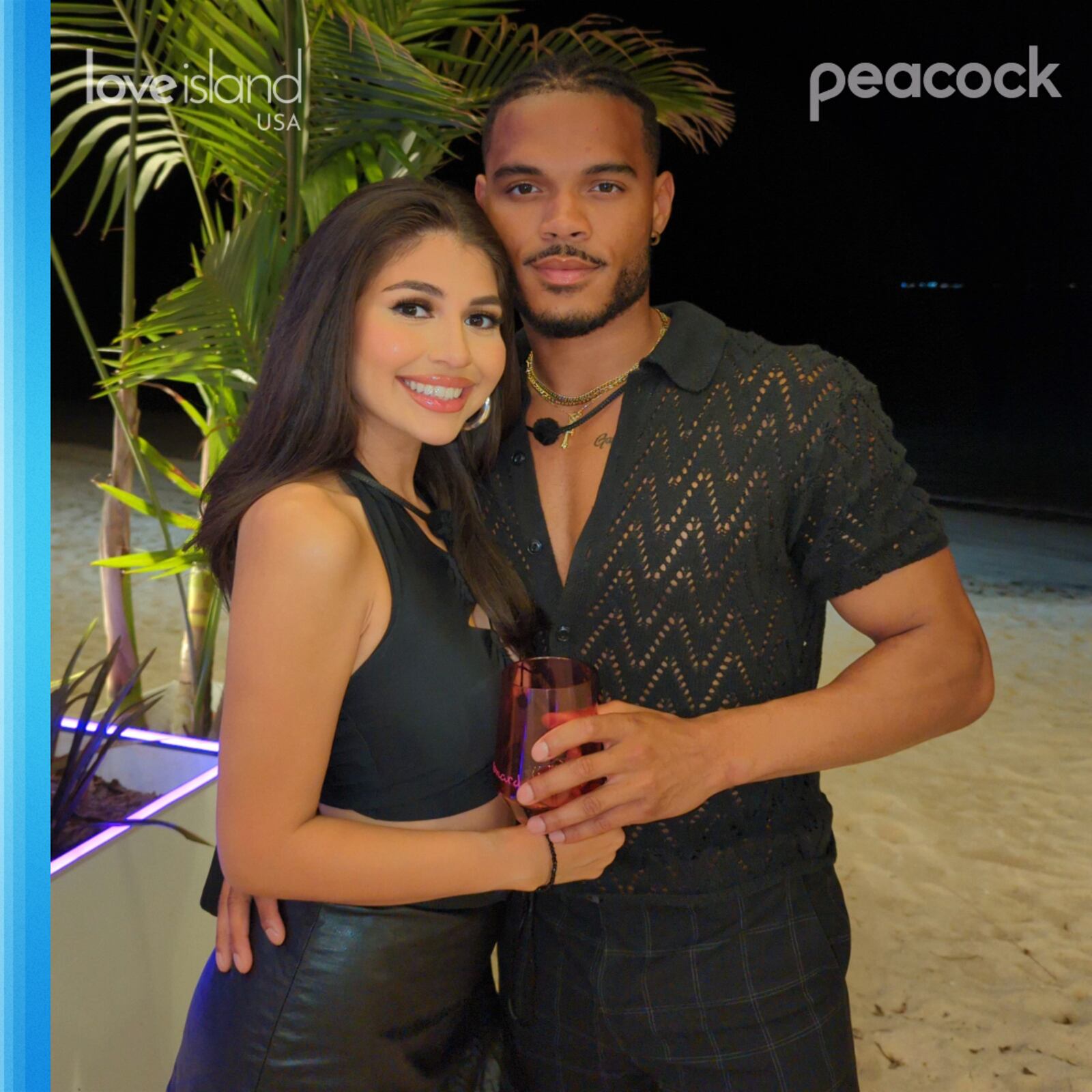 Kassy Castillo and Leonardo Dionicio, Season 5 cast members of "Love Island USA." FACEBOOK PHOTO