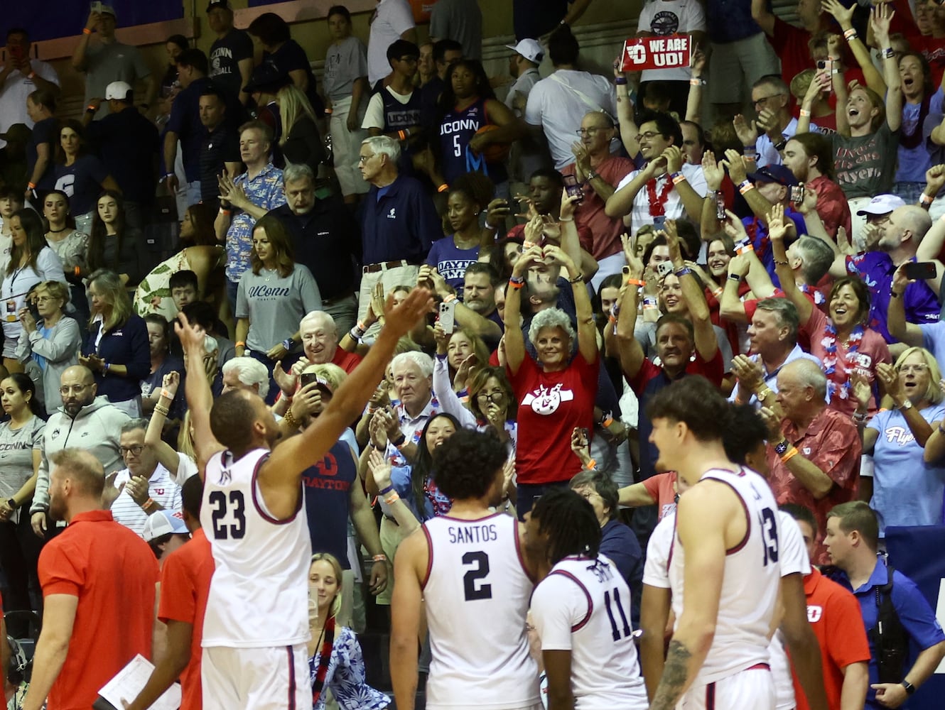 Dayton vs. Connecticut