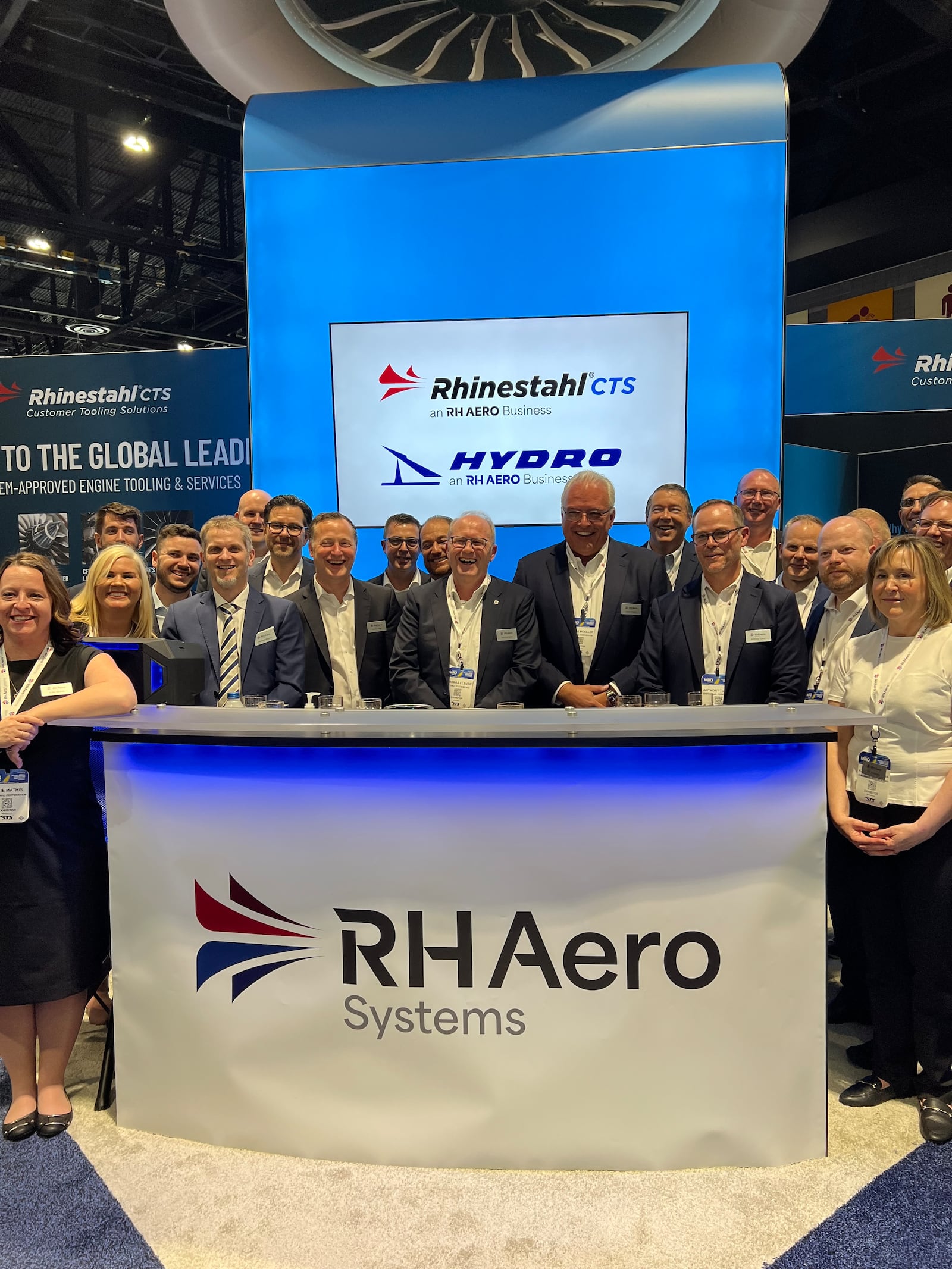 Announced Tuesday at the MRO Americas Aviation Week Conference, Mason-based Rhinestahl Corp. has entered into an agreement to acquire Germany-based Hydro Systems KG. Combined, the organizations will become RH Aero Systems. Contributed