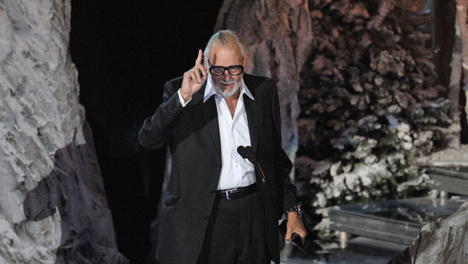 Director George A. Romero died Sunday, July 16, 2017. He was 77.  (Photo: Kevin Winter/Getty Images)