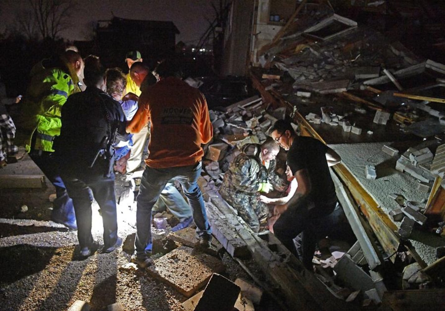 PHOTOS: Tornadoes slam into Nashville, central Tennessee